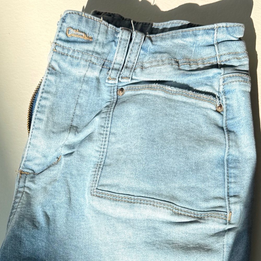 Womens High waist Front Pocket Jeans